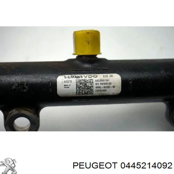 Czujnik ciśnienia paliwa 85PP0204 Ford