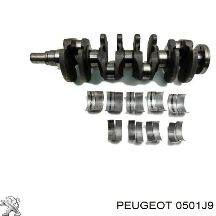 Wał korbowy silnika Peugeot 107 hatchback (2005 - 2016) cena, od 228,56 USD