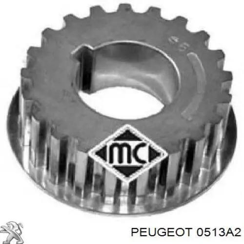 Do koszyka 0513A2 Peugeot/Citroen Koło zębate walcowe napędu wałka rozrządu