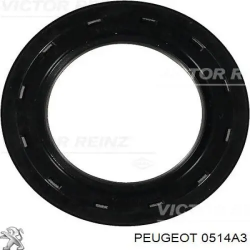 Uszczelniacz wału korbowego przedni Peugeot/Citroen 0514A3 cena, od 8,92 USD