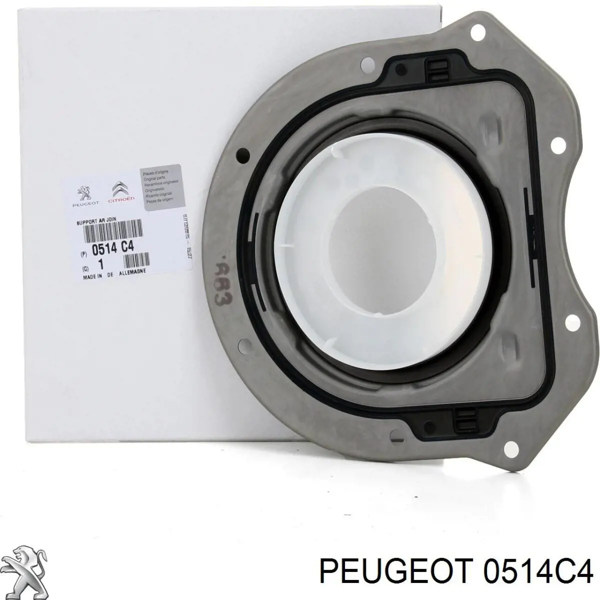 Uszczelniacz wału korbowego silnika tylny Peugeot/Citroen 0514C4