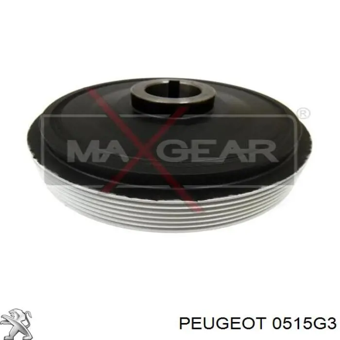 Koło pasowe wału korbowego Peugeot/Citroen 0515G3 cena, od 54,48 USD