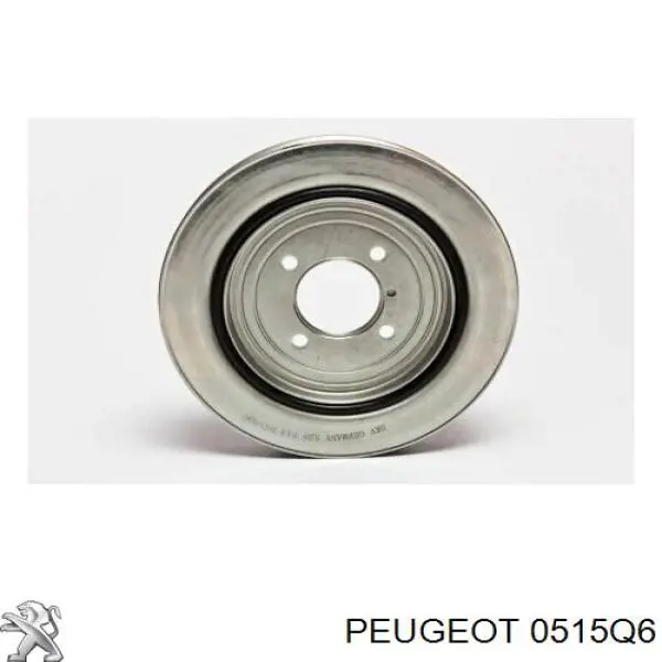 0515Q6 Peugeot/Citroen Koło pasowe wału korbowego