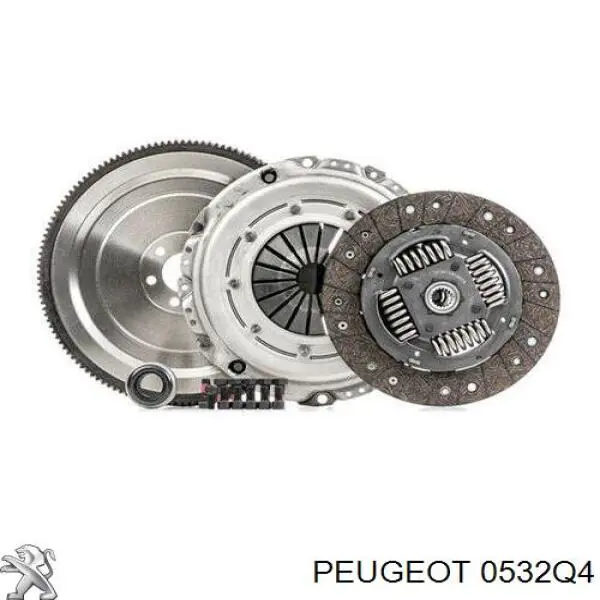 0532Q4 Peugeot/Citroen Koło zamachowe silnika