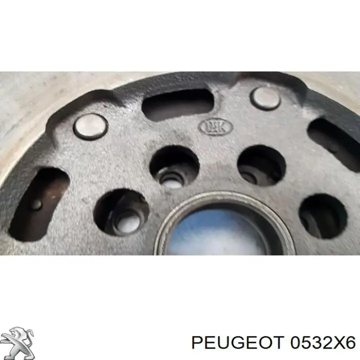 Do koszyka 0532X6 Peugeot/Citroen Koło zamachowe silnika