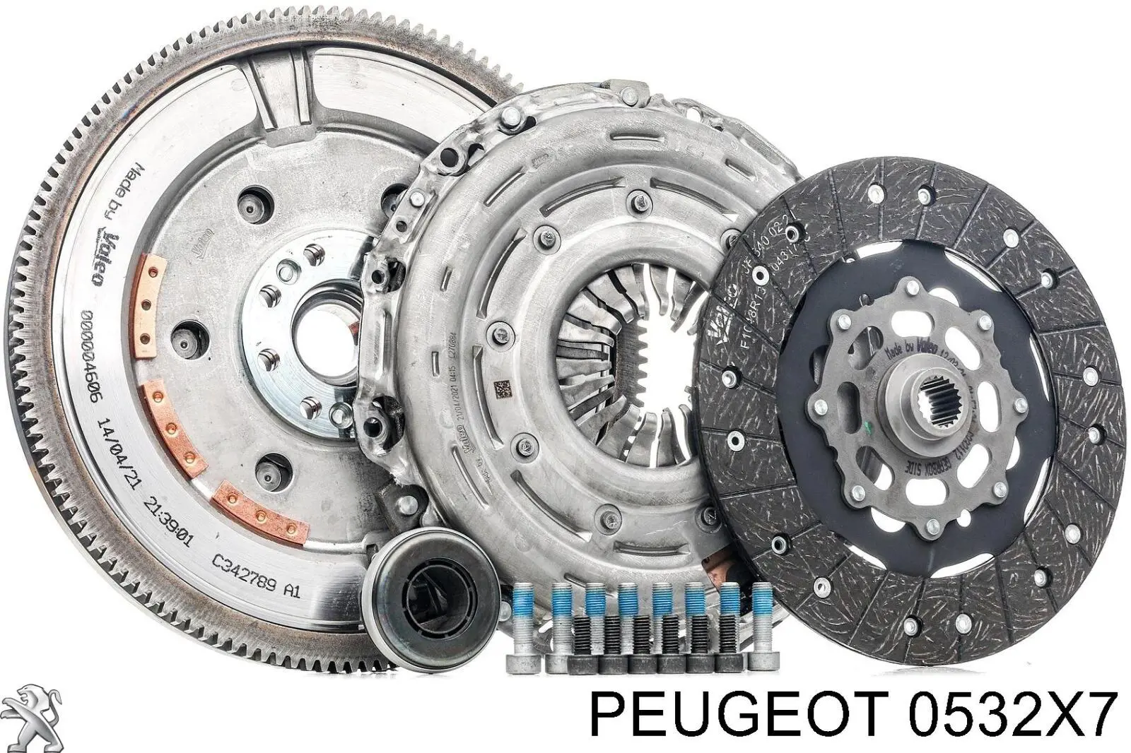 0532X7 Peugeot/Citroen Koło zamachowe silnika