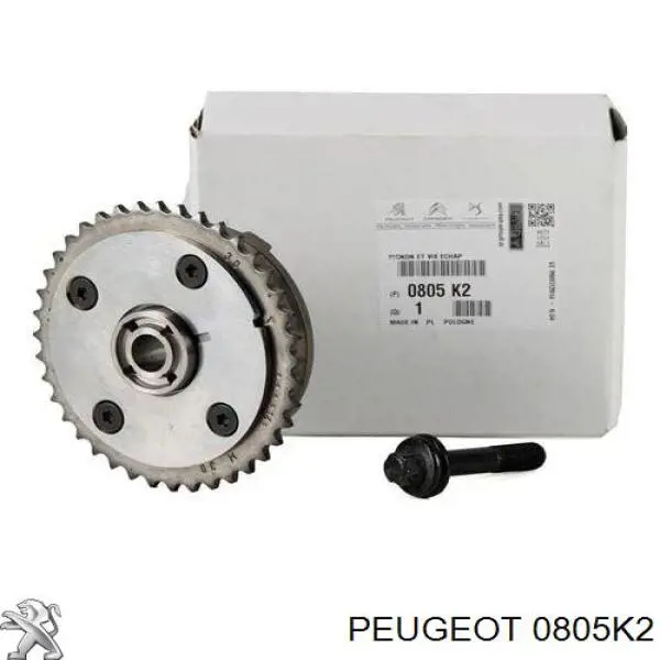 Do koszyka 00000805K2 Peugeot/Citroen Koło zębate walcowe wałka rozrządu wydechowego