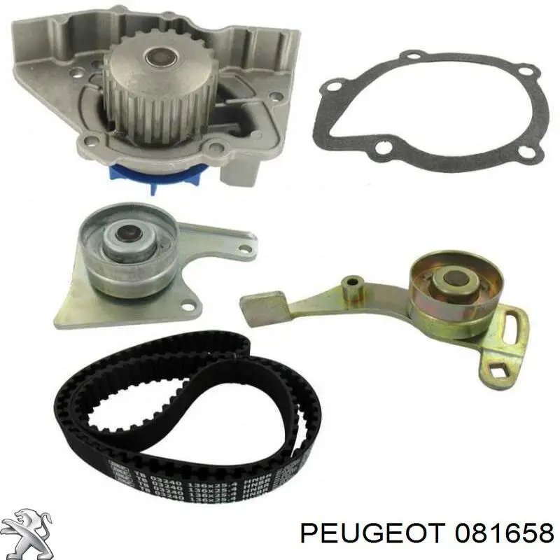 Pasek rozrządu, zestaw Peugeot/Citroen 081658 cena, od 91,20 USD