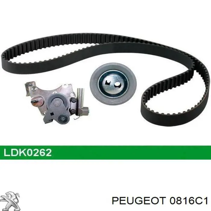 Pasek rozrządu Peugeot/Citroen 0816C1 cena, od 30,91 USD