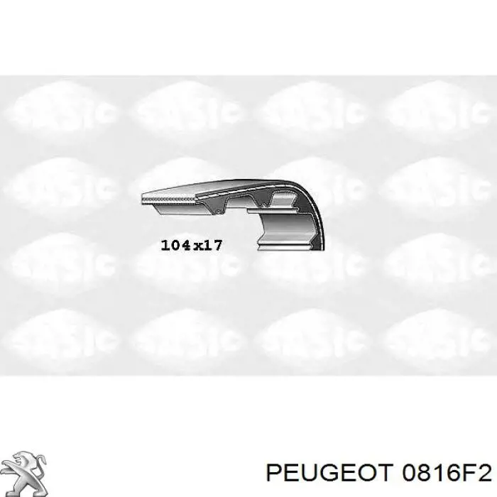 Pasek rozrządu Peugeot/Citroen 0816F2 cena, od 21,46 USD