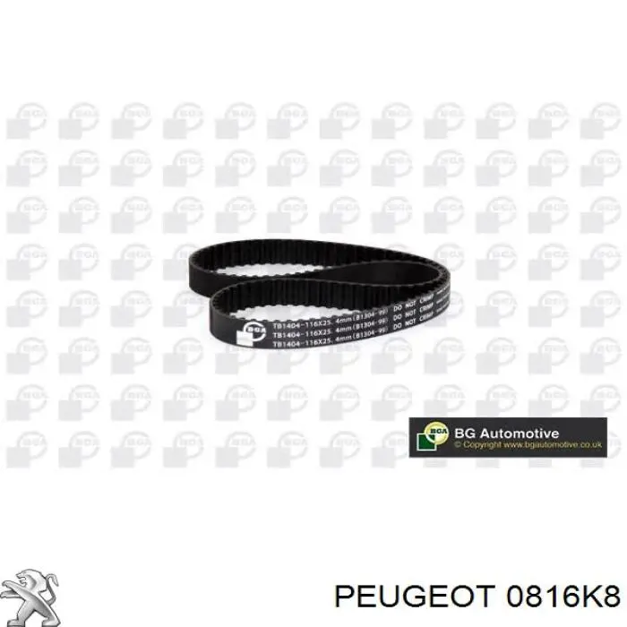 0816K8 Peugeot/Citroen Pasek rozrządu