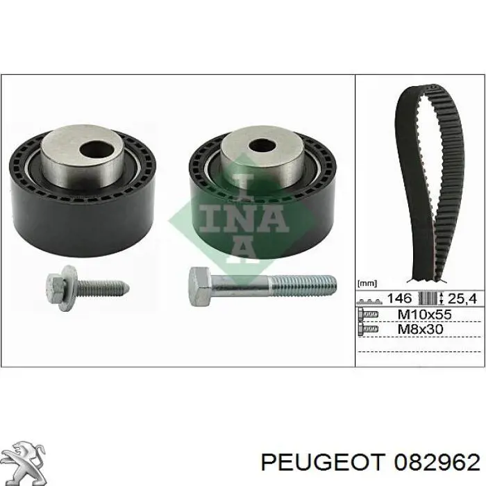 Do koszyka 082962 Peugeot/Citroen Rolka napinacza paska rozrządu