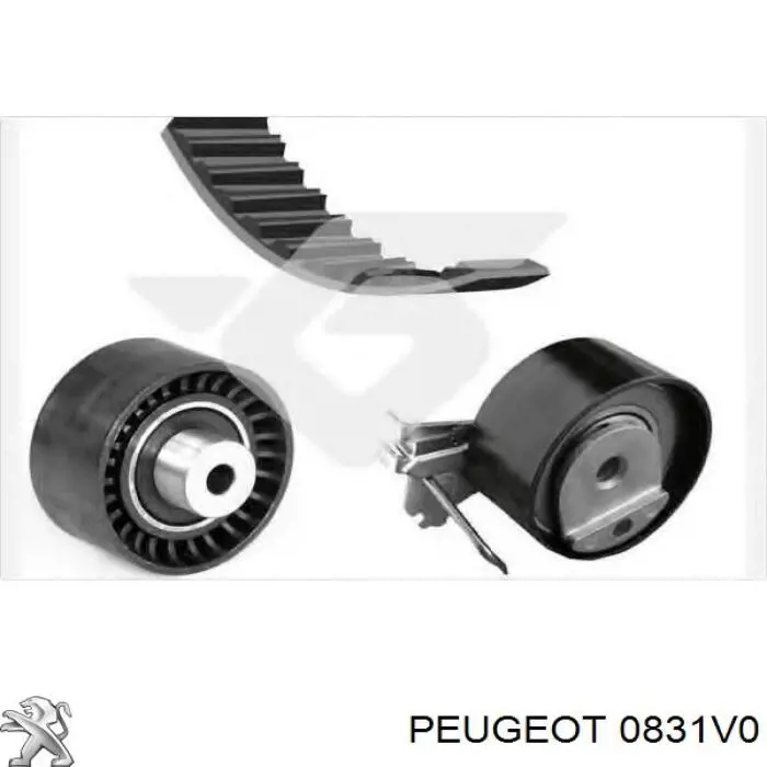 Do koszyka 0831V0 Peugeot/Citroen Pasek rozrządu, zestaw