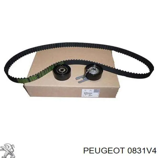 Pasek rozrządu, zestaw Peugeot/Citroen 0831V4 cena, od 93,66 USD