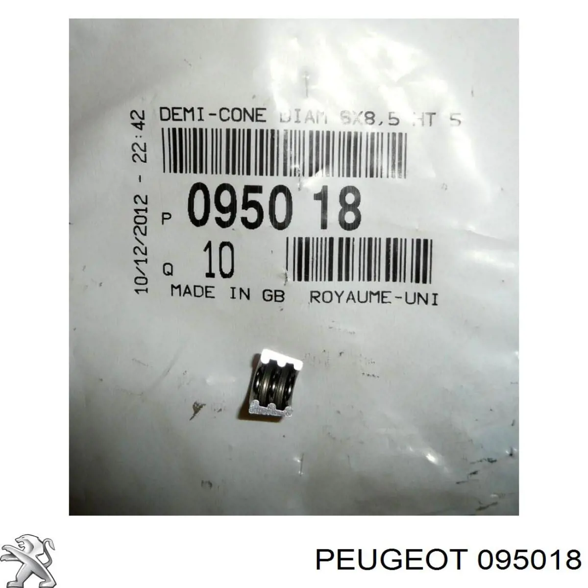 Klin zabezpieczający zawór Peugeot/Citroen 095018 cena, od 2,64 USD
