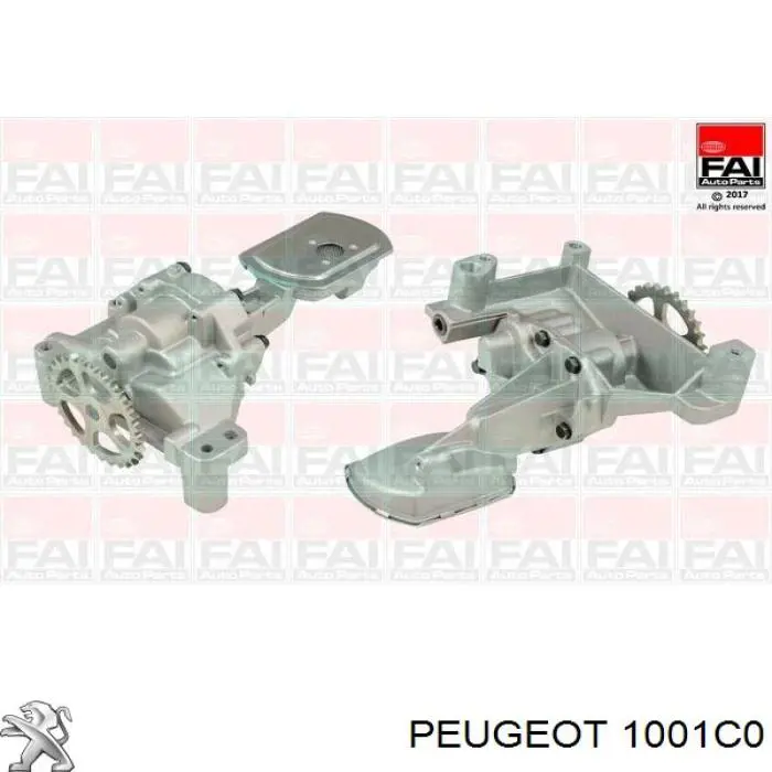 Pompa oleju 1001C0 Peugeot/Citroen