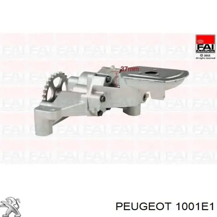Pompa oleju Peugeot/Citroen 1001E1 cena, od 148,21 USD