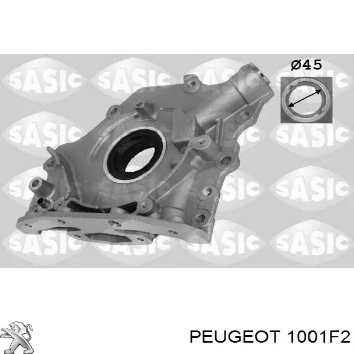 Pompa oleju 1001F2 Peugeot/Citroen