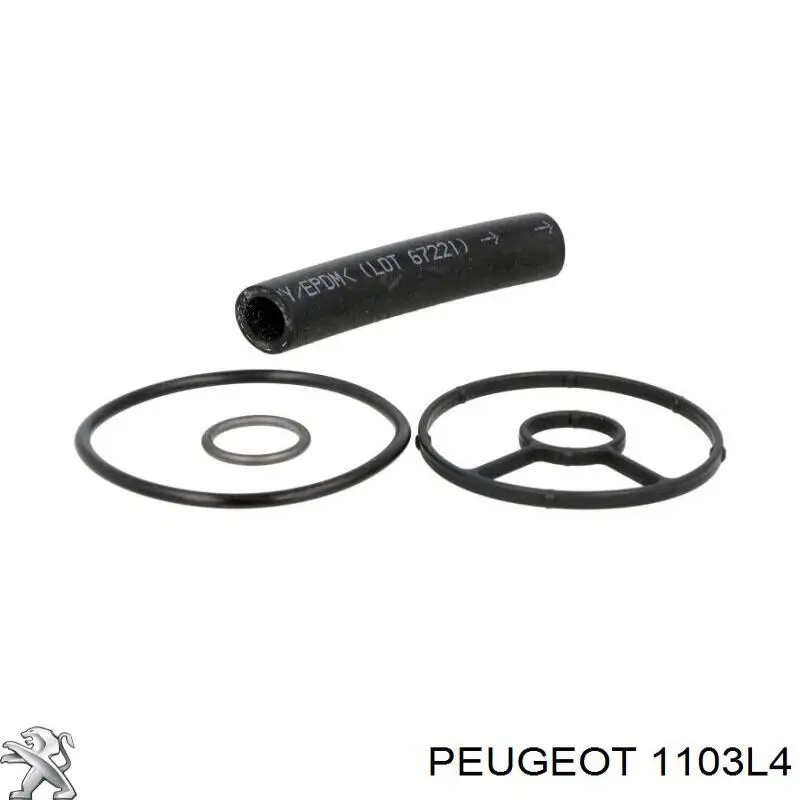 Zestaw uszczelek obudowy filtra olejowego Peugeot/Citroen 1103L4 cena, od 22,10 USD