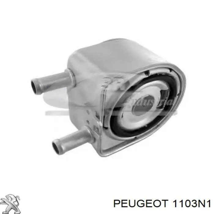Do koszyka 1103N1 Peugeot/Citroen Chłodnica oleju, pod filtrem