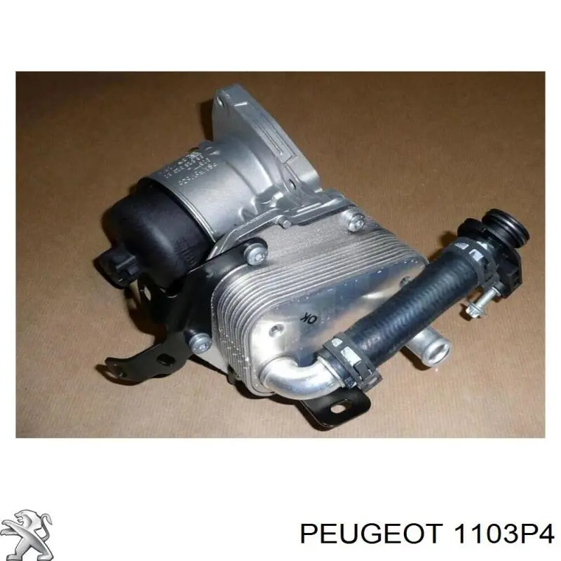 Obudowa filtra oleju Peugeot/Citroen 1103P4 cena, od 51,77 USD