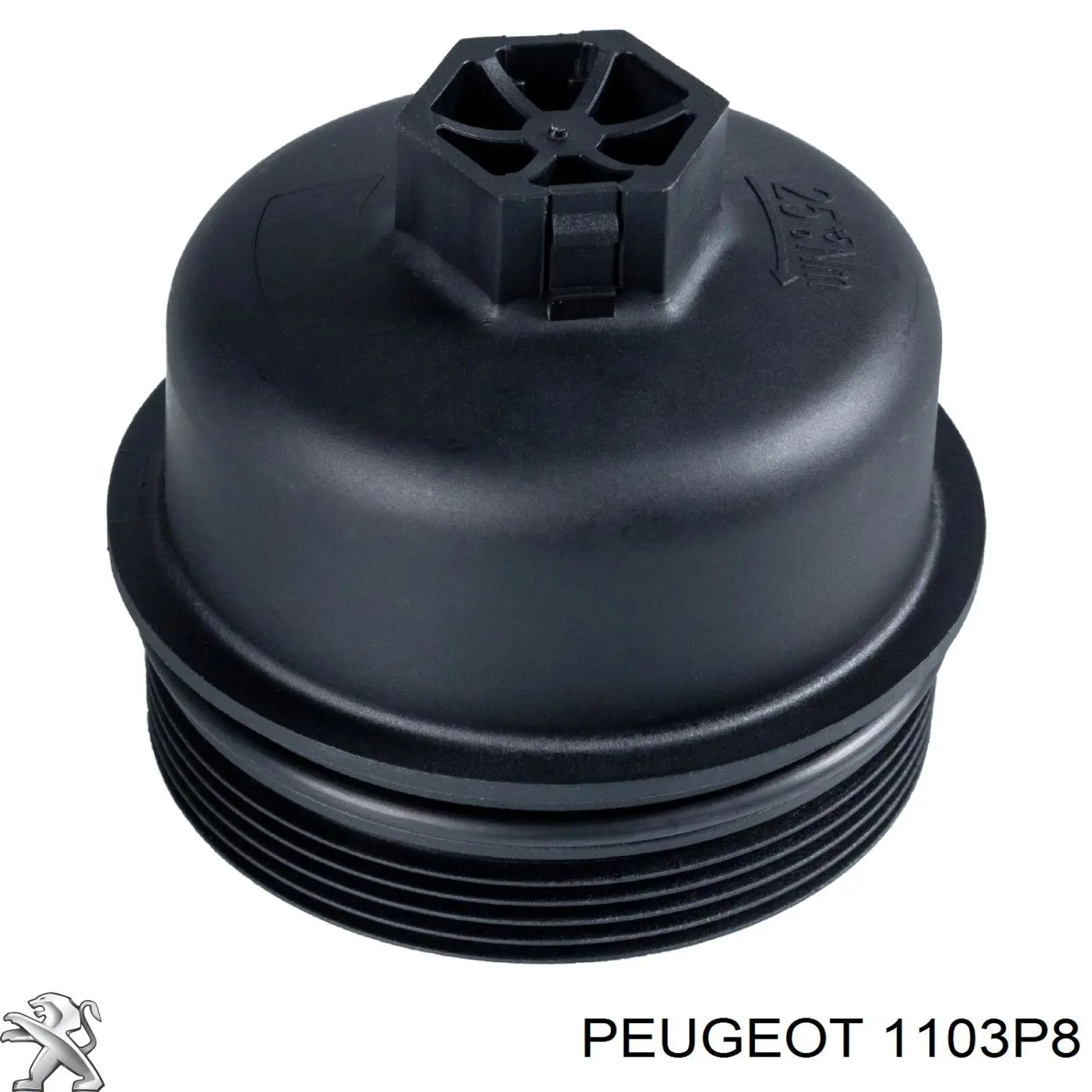 Do koszyka 1103P8 Peugeot/Citroen Pokrywa filtra oleju