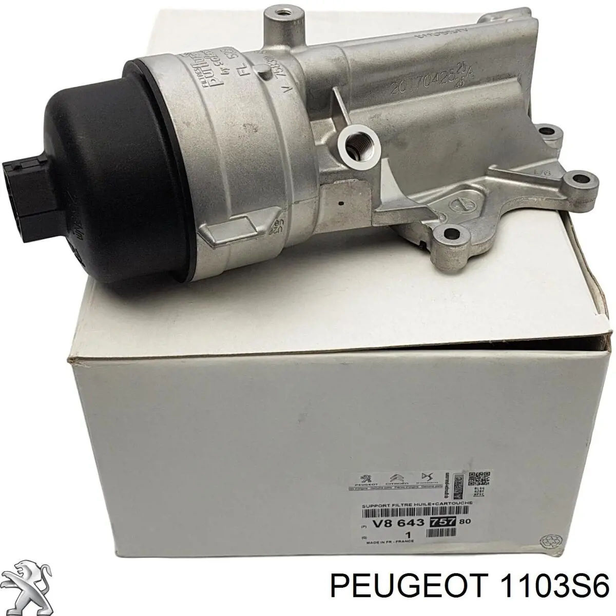 Obudowa filtra oleju Peugeot/Citroen 00001103S6 cena, od 85,64 USD