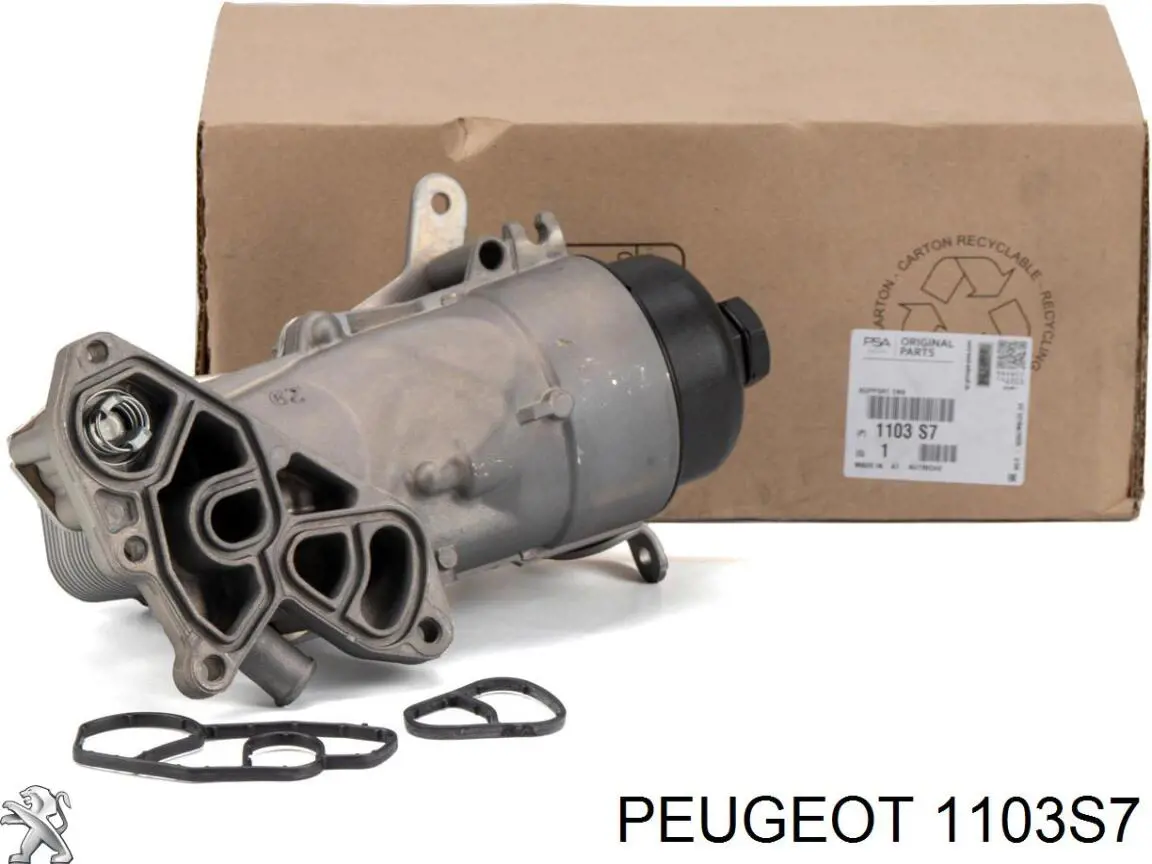 1103S7 Peugeot/Citroen Obudowa filtra oleju