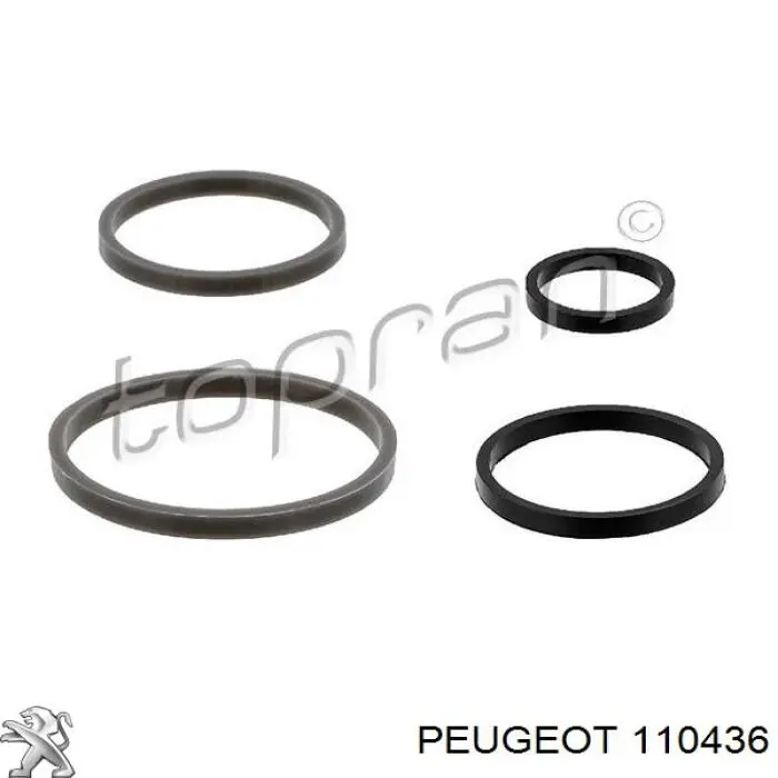 Do koszyka 0000110436 Peugeot/Citroen Uszczelka chłodnicy oleju