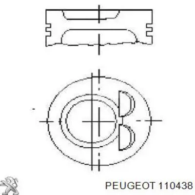 110438 Peugeot/Citroen uszczelka adaptera filtra oleju