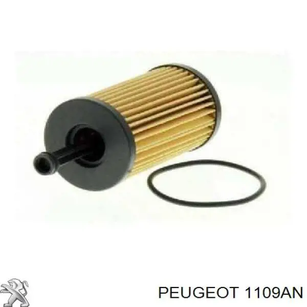 Filtr oleju Peugeot/Citroen 1109AN cena, od 7,91 USD