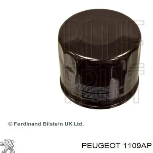 Filtr oleju Peugeot/Citroen 1109AP cena, od 5,73 USD