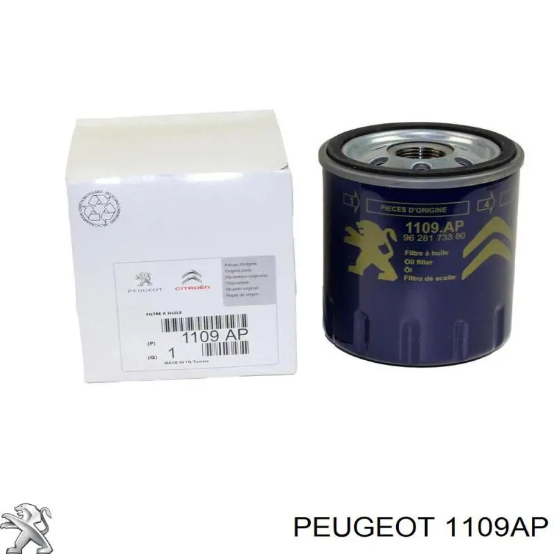 1109AP Peugeot/Citroen Filtr oleju