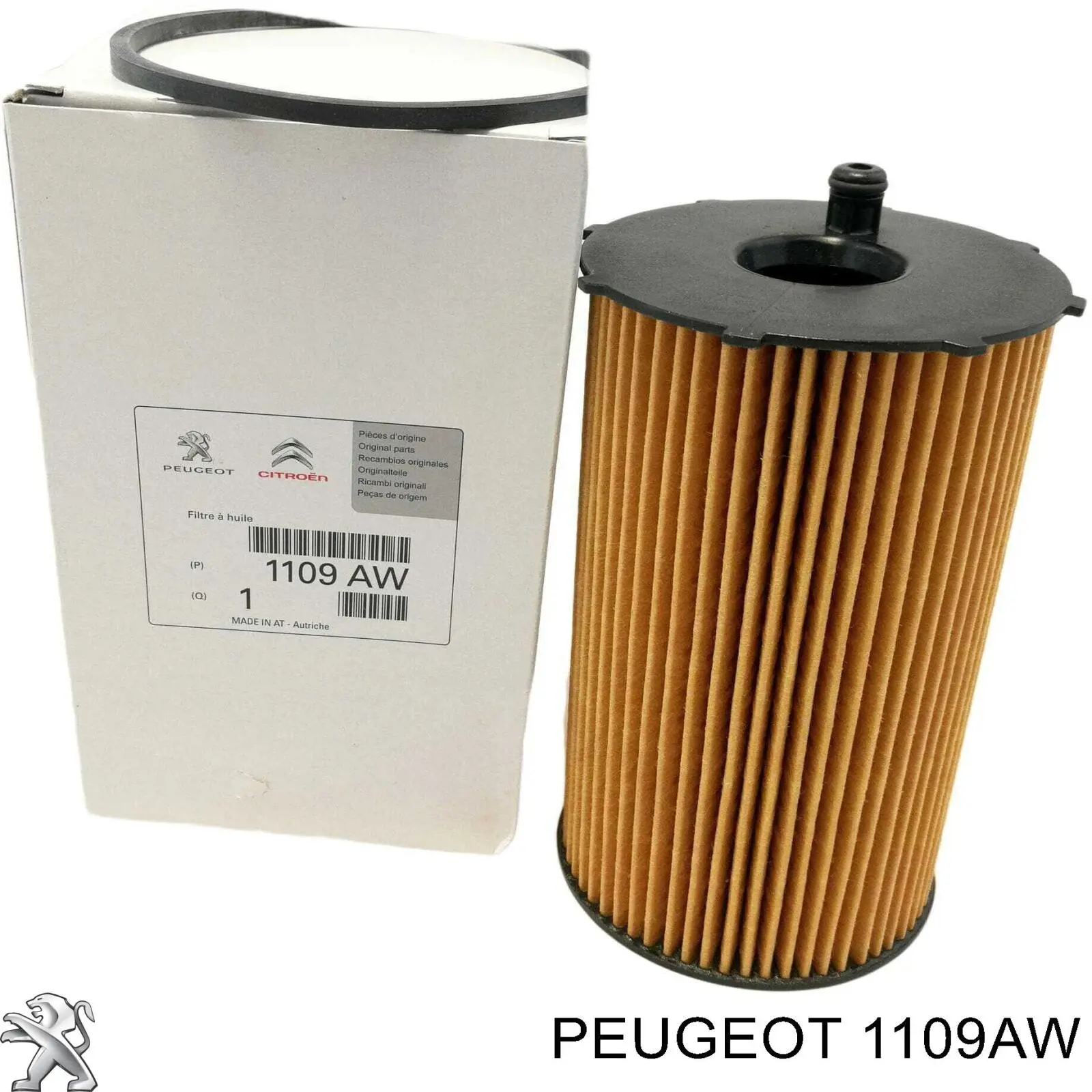 Do koszyka 1109AW Peugeot/Citroen Filtr oleju