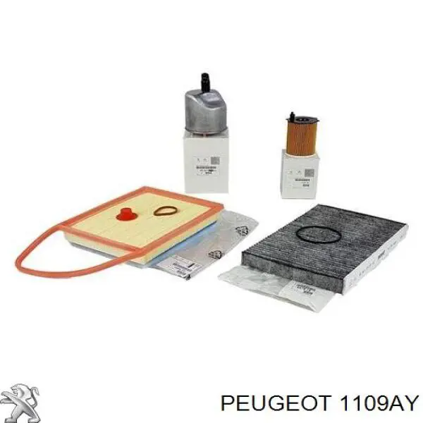 Do koszyka 1109AY Peugeot/Citroen Filtr oleju