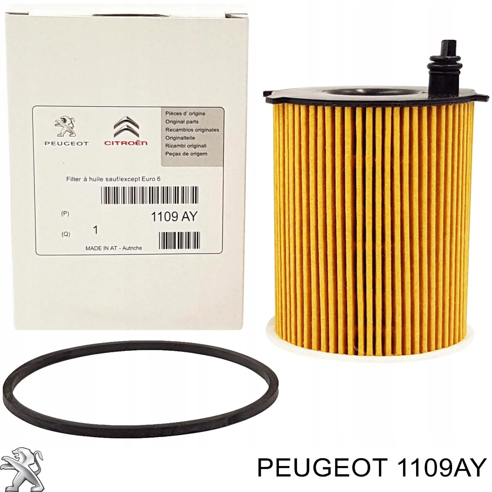 1109AY Peugeot/Citroen filtr oleju