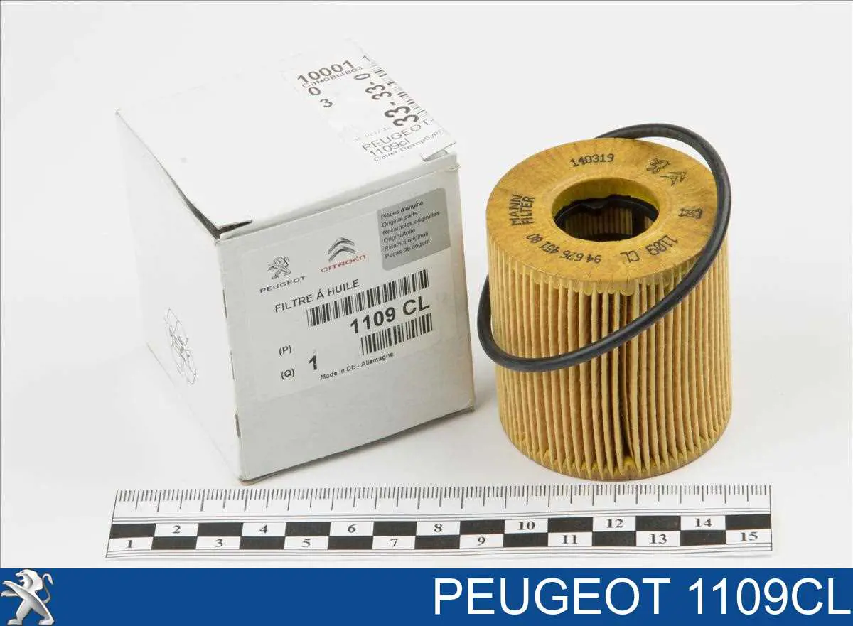 Filtr oleju Peugeot/Citroen 1109CL cena, od 7,39 USD