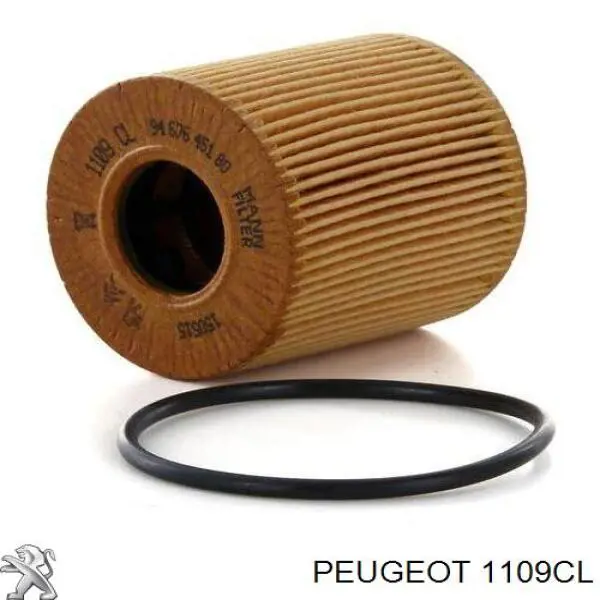 Do koszyka 1109CL Peugeot/Citroen Filtr oleju