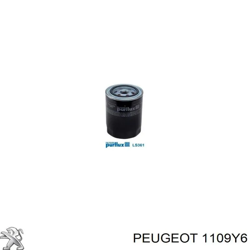 Filtr oleju Peugeot/Citroen 1109Y6 cena, od 10,28 USD