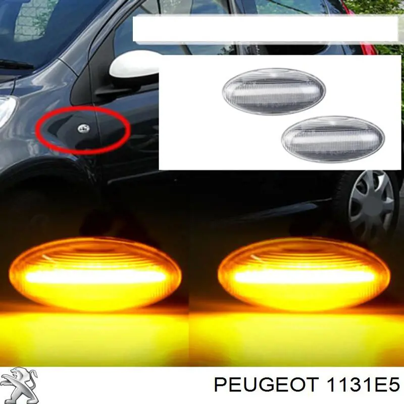 Czujnik poziomu oleju silnikowego Peugeot/Citroen 1131E5