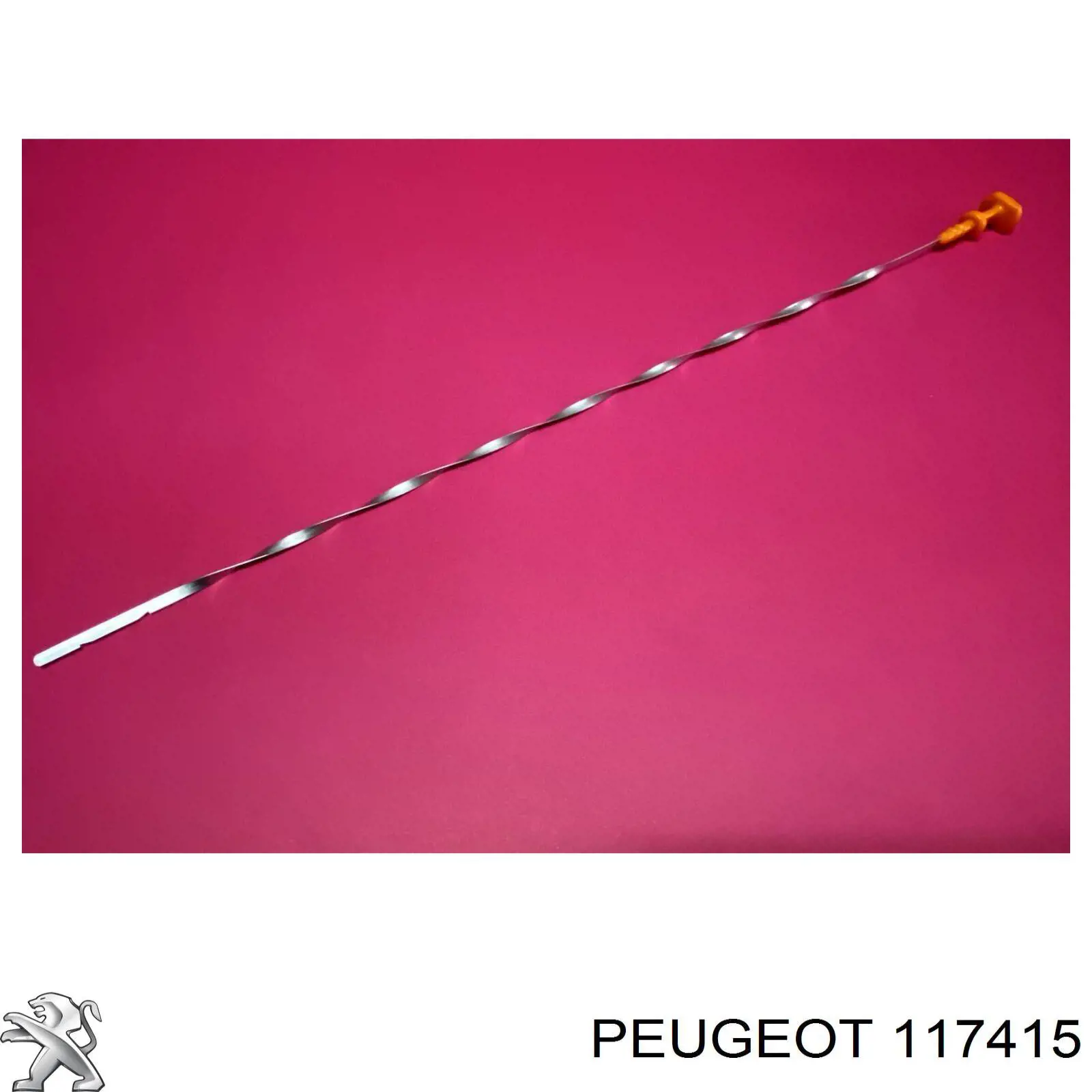 Do koszyka 117415 Peugeot/Citroen Bagnet poziomu oleju w silniku