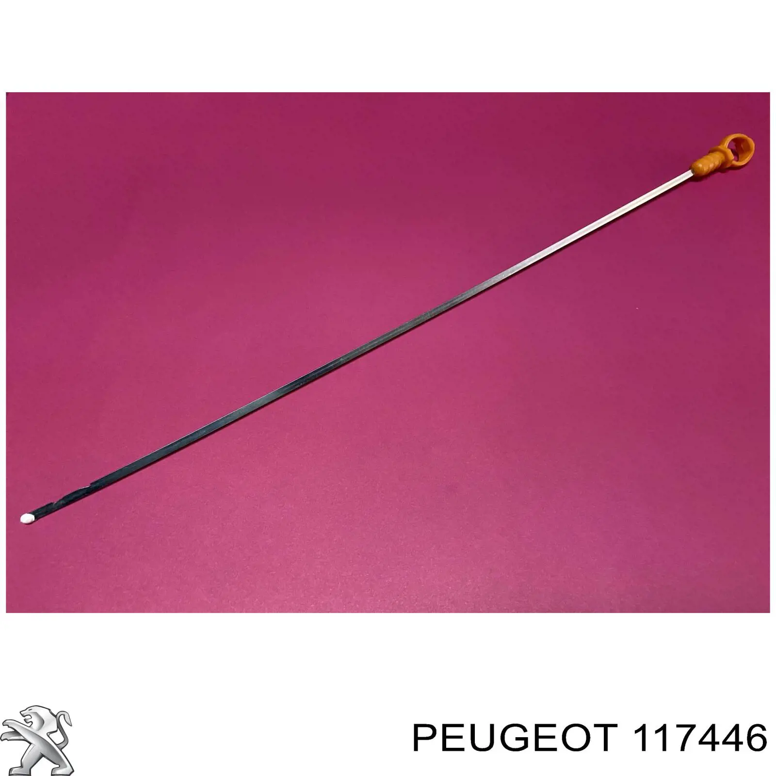 Do koszyka 117446 Peugeot/Citroen Bagnet poziomu oleju w silniku