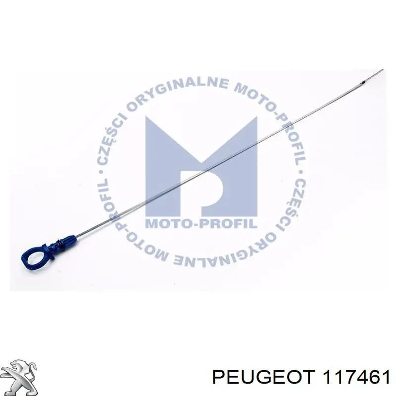 117461 Peugeot/Citroen Bagnet poziomu oleju w silniku