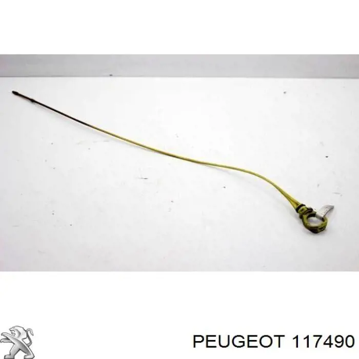  Bagnet poziomu oleju w silniku Peugeot 107 