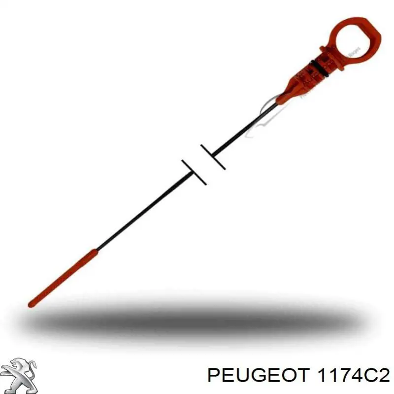 Bagnet poziomu oleju w silniku Peugeot/Citroen 1174C2 cena, od 9,21 USD