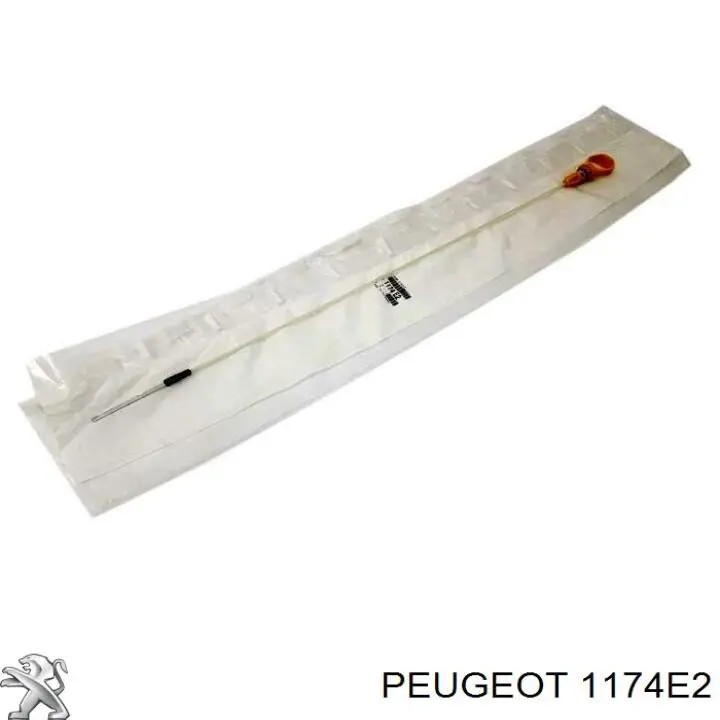 Bagnet poziomu oleju w silniku 1174E2 Peugeot/Citroen