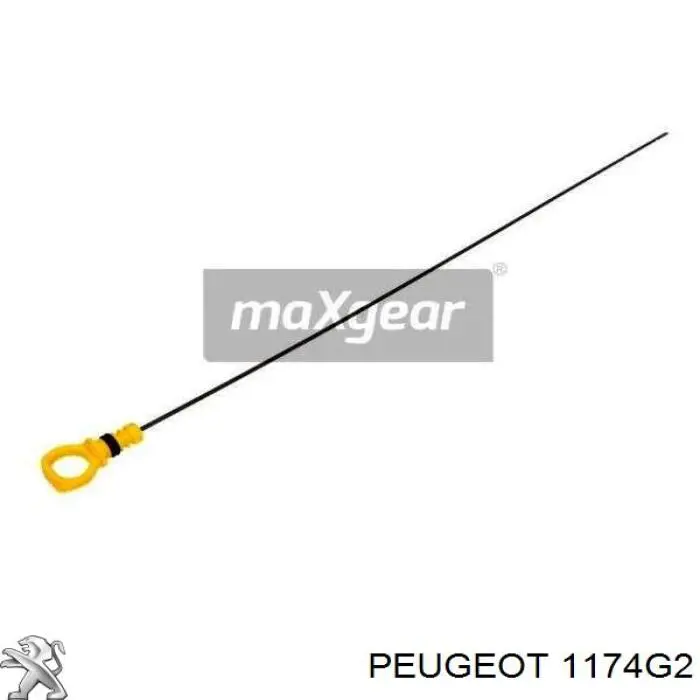 1174G2 Peugeot/Citroen Bagnet poziomu oleju w silniku