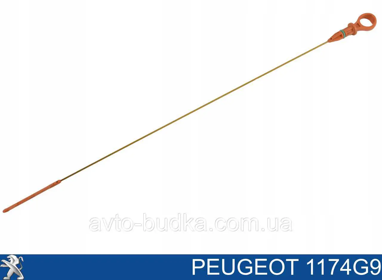 1174G9 Peugeot/Citroen bagnet poziomu oleju w silniku