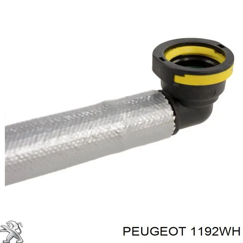 Do koszyka 1192WH Peugeot/Citroen Króciec wentylacji kadłuba (separatora oleju)
