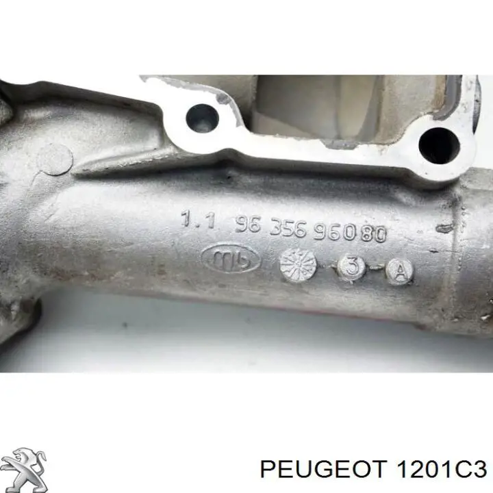Kołnierz układu chłodzenia (trójnik) Peugeot/Citroen 1201C3 cena, od 84,92 USD
